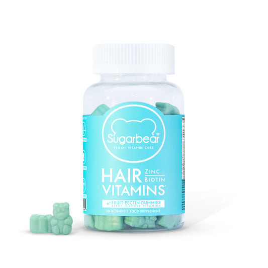 SugarBearHair® Vitamins for Hair – Vegan NEW 74 gummies