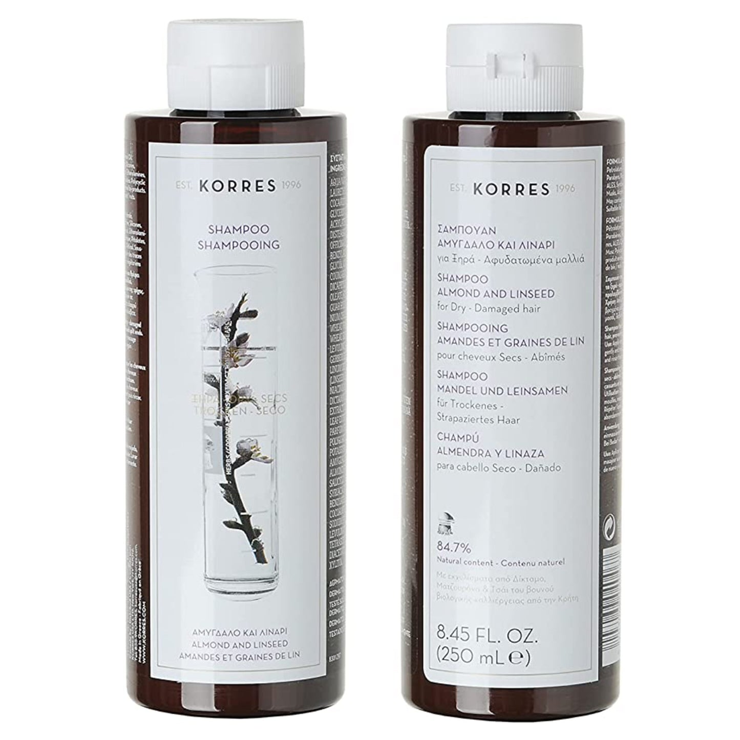 KORRES Almond & Linseed Shampoo 250ml